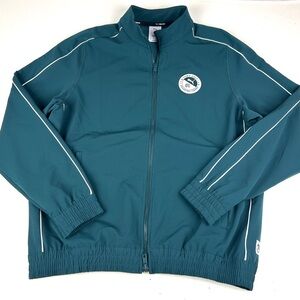 Reigning Champ X Puma Golf Jacket Mens Medium Green Full Zip Track